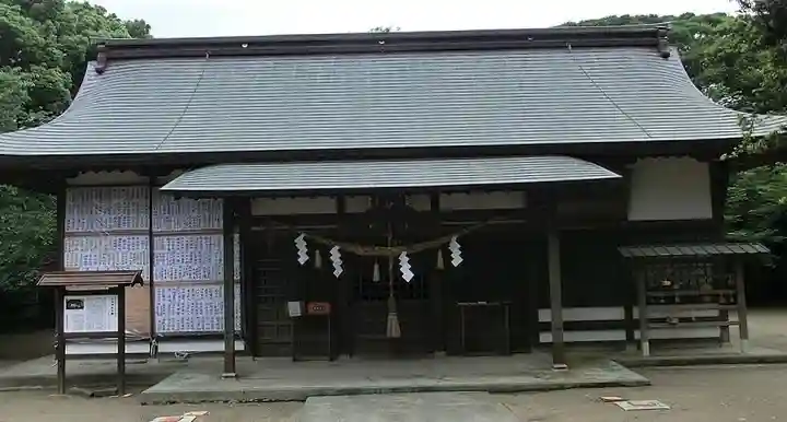 白羽神社の本殿・本堂
