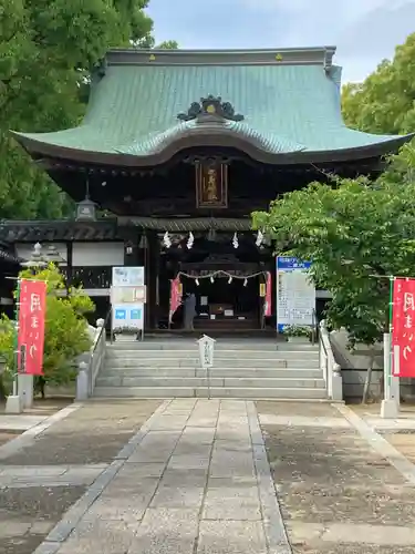 三津厳島神社の本殿・本堂