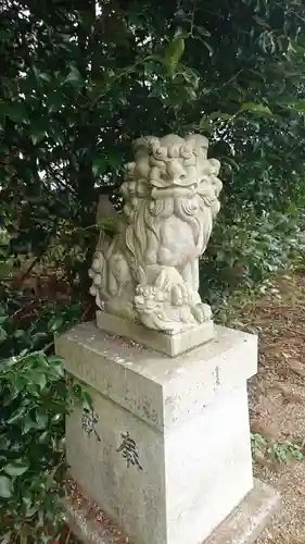 志波姫神社の狛犬
