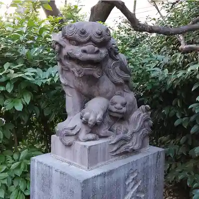 蒲田八幡神社の狛犬