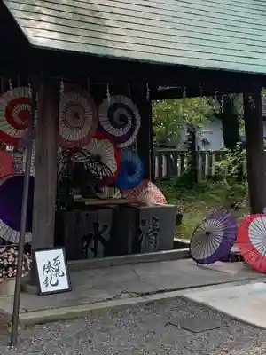 若宮神明社の手水舎