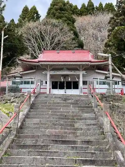 海積神社の本殿