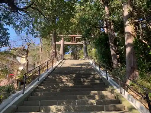 伊豆山神社の鳥居