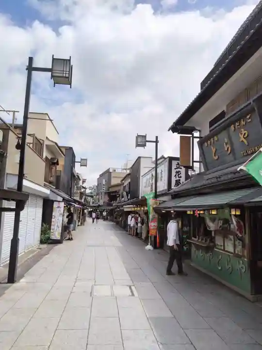 題経寺(柴又帝釈天)の周辺