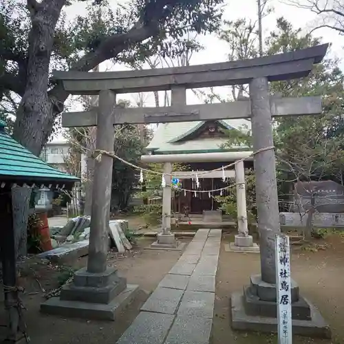 鷲神社の鳥居