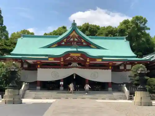 日枝神社の本殿・本堂