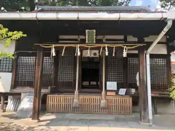 難波熊野神社の本殿・本堂