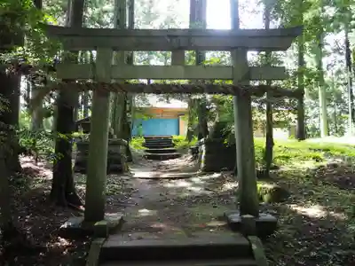 五所神社の鳥居