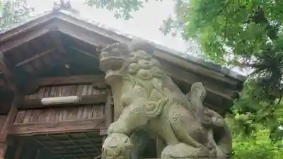 伊久波神社(下三宅)の狛犬