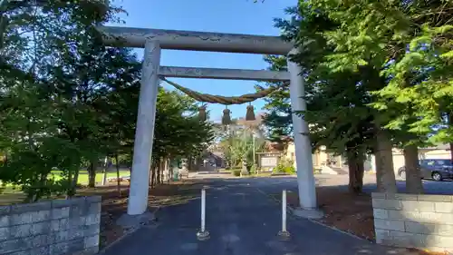 鹿追神社の鳥居