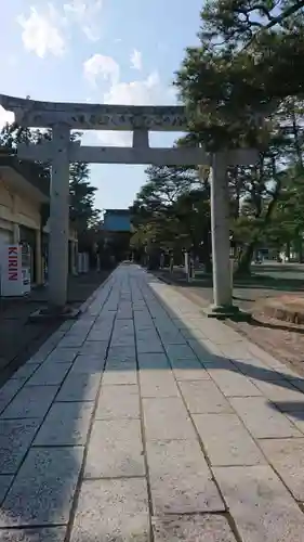 竹駒神社の鳥居