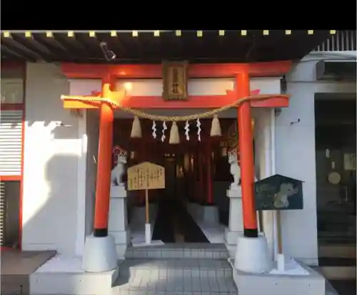 秋葉原神社（2017年閉鎖）の鳥居
