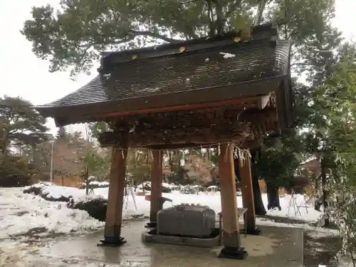 山神社の手水舎
