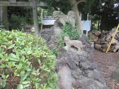 風早神社の狛犬