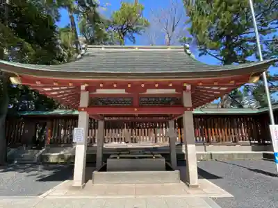 氣比神宮の手水舎