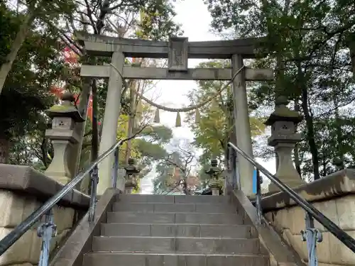 篠原八幡神社の鳥居