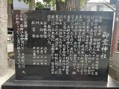 （上桂）御霊神社(京都府)