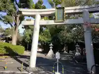 磯良神社(疣水神社)の鳥居