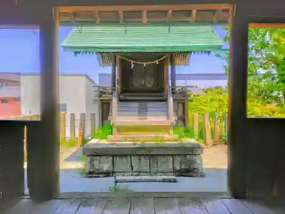 神明社（萩原町東宮重）の本殿・本堂