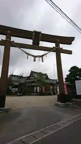 湯殿山神社の鳥居