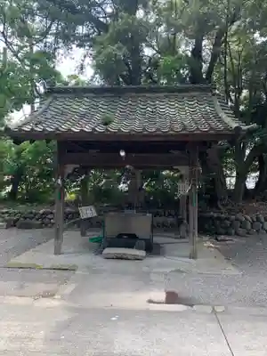 府八幡宮の手水舎