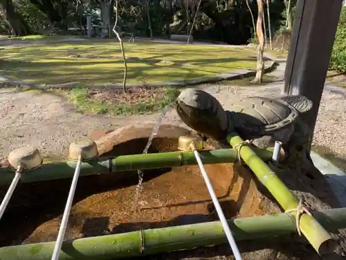 常宮神社の手水舎