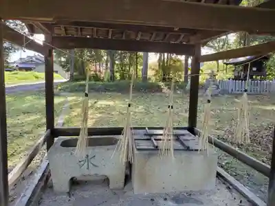 八王子神社の手水舎