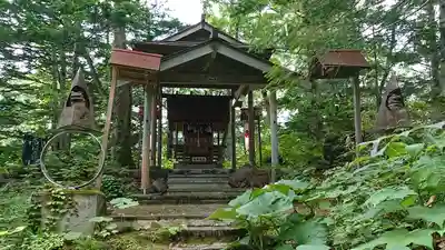 白金神社の本殿・本堂