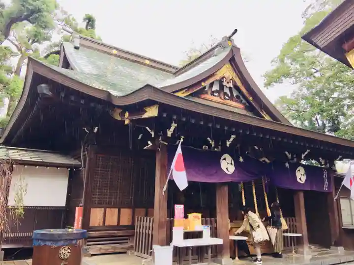 鳩ヶ谷氷川神社の本殿・本堂