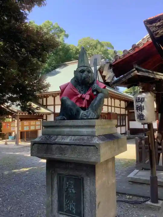清洲山王宮 日吉神社の狛犬