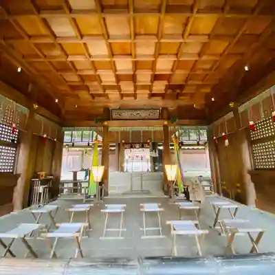飛鳥坐神社の本殿・本堂