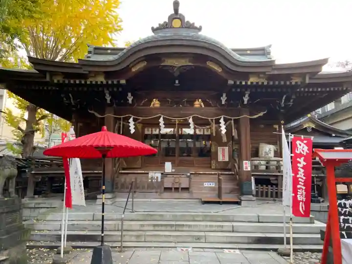 下谷神社の本殿・本堂