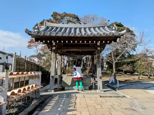 西本徳寺の手水