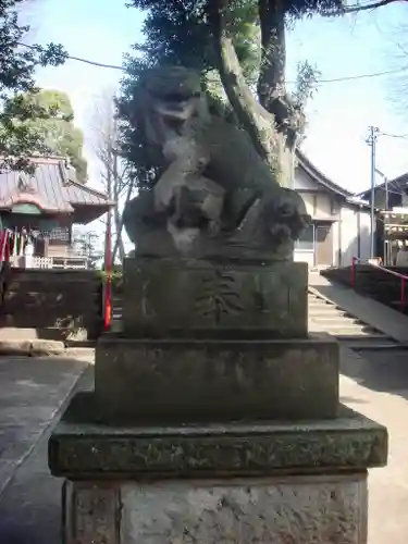 牟礼神明社の狛犬