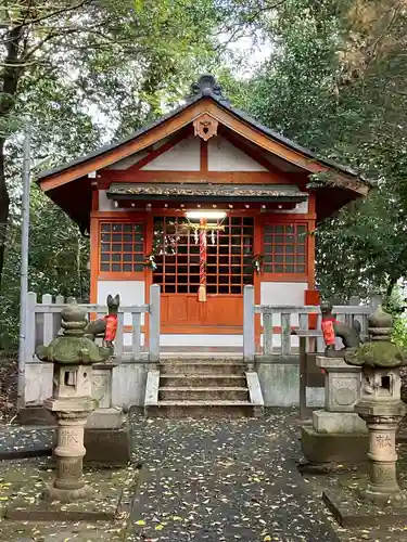 白山神社（木曽川町黒田）の末社・摂社