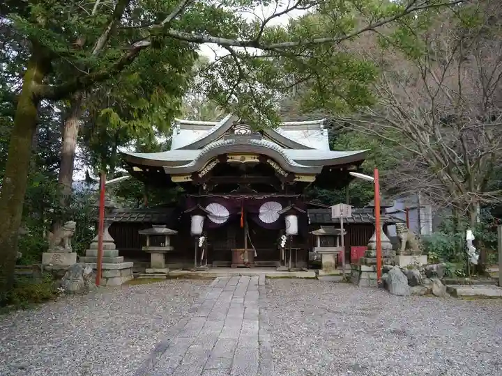 粟田神社の本殿・本堂