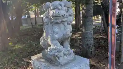 公園八幡宮の狛犬