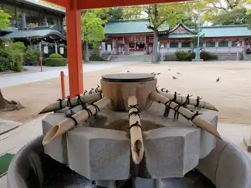 長田神社の手水舎