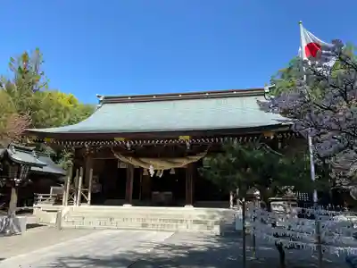 菊池神社の本殿・本堂