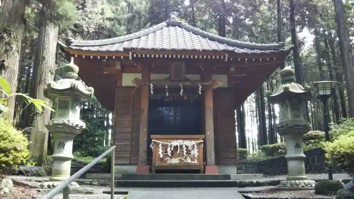 村山浅間神社の本殿・本堂