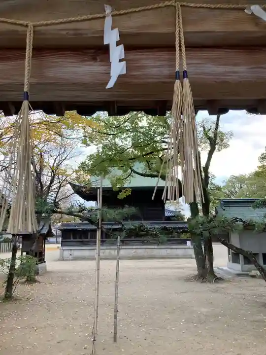 松原八幡神社の山門・神門