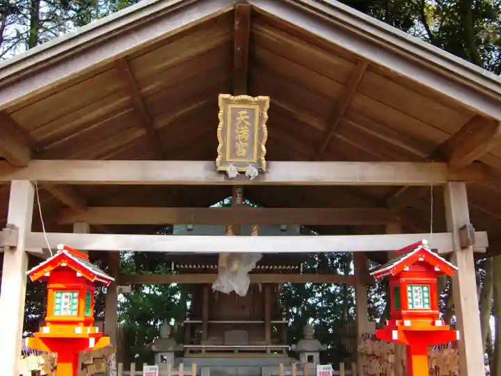 常陸第三宮 吉田神社の本殿・本堂