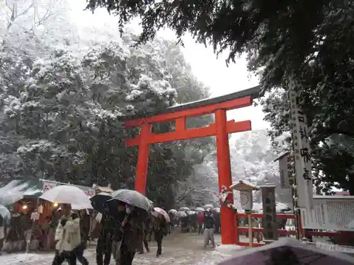 賀茂御祖神社（下鴨神社）の鳥居