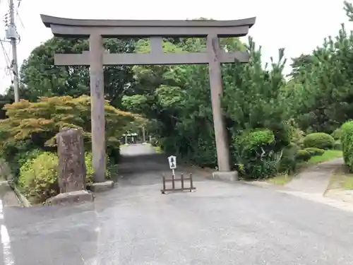 水若酢神社の鳥居