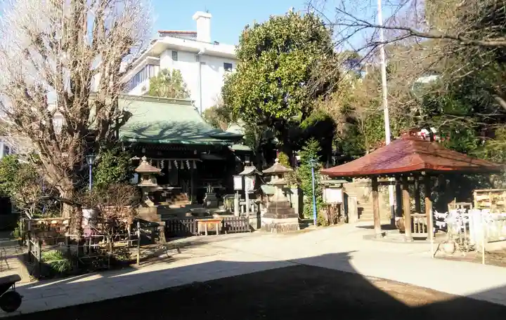 五條天神社の庭園