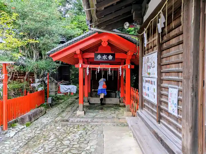 紀州東照宮の手水舎