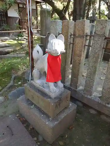 真清田神社の狛犬