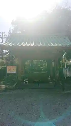 増上寺の手水舎