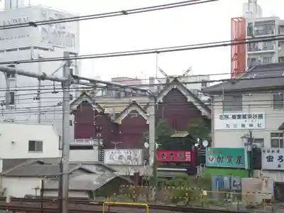元三島神社の周辺