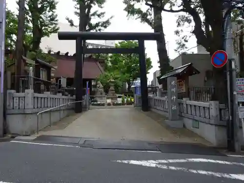 高円寺氷川神社の鳥居